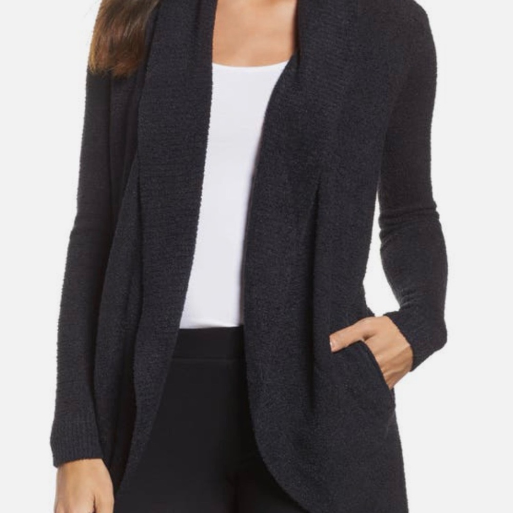 Barefoot Dreams Cozy Chic Lite Cardigan Sweater Size M